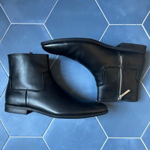 Men’s Calvin Klein Llewin Leather Chelsea Boots sz 12